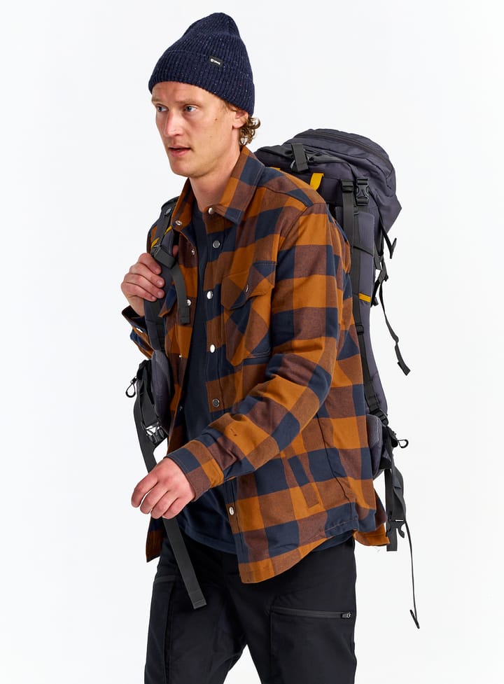 Urberg Padded Flannel Shirt Men Glazed Ginger Urberg