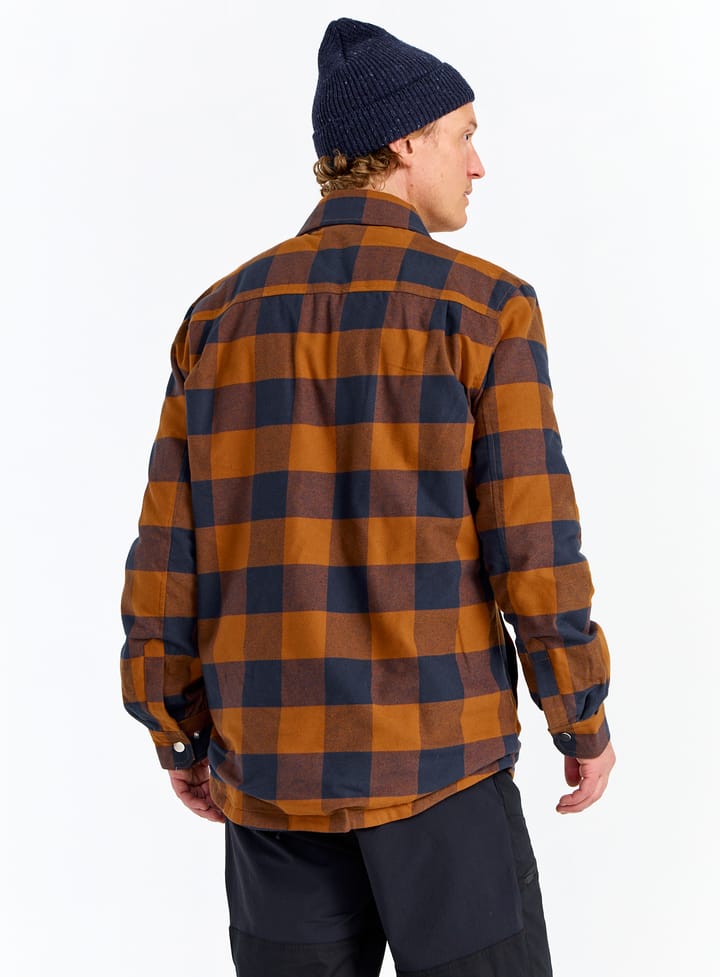 Urberg Padded Flannel Shirt Men Glazed Ginger Urberg