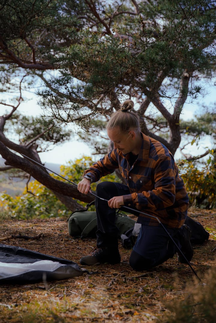 Urberg Padded Flannel Shirt Men Blue Nights Urberg