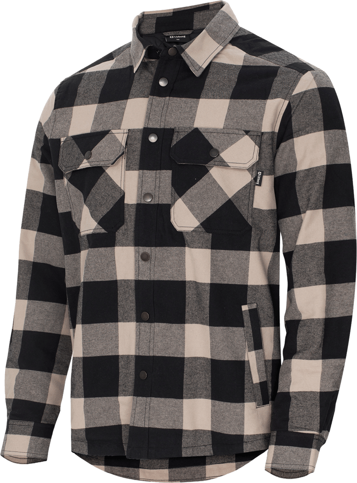Urberg Men's Padded Flannel Shirt Roasted Cashew/black Beauty Urberg