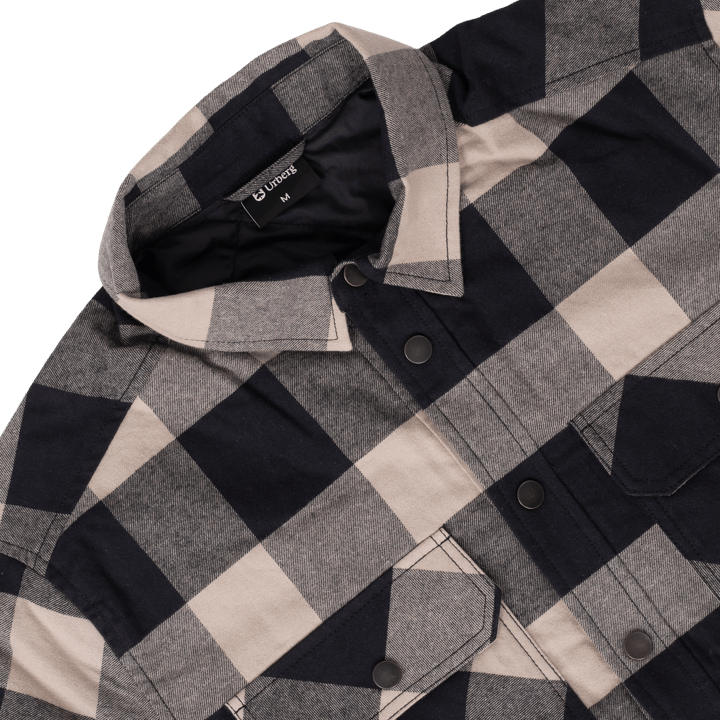 Urberg Men's Padded Flannel Shirt Roasted Cashew/black Beauty Urberg