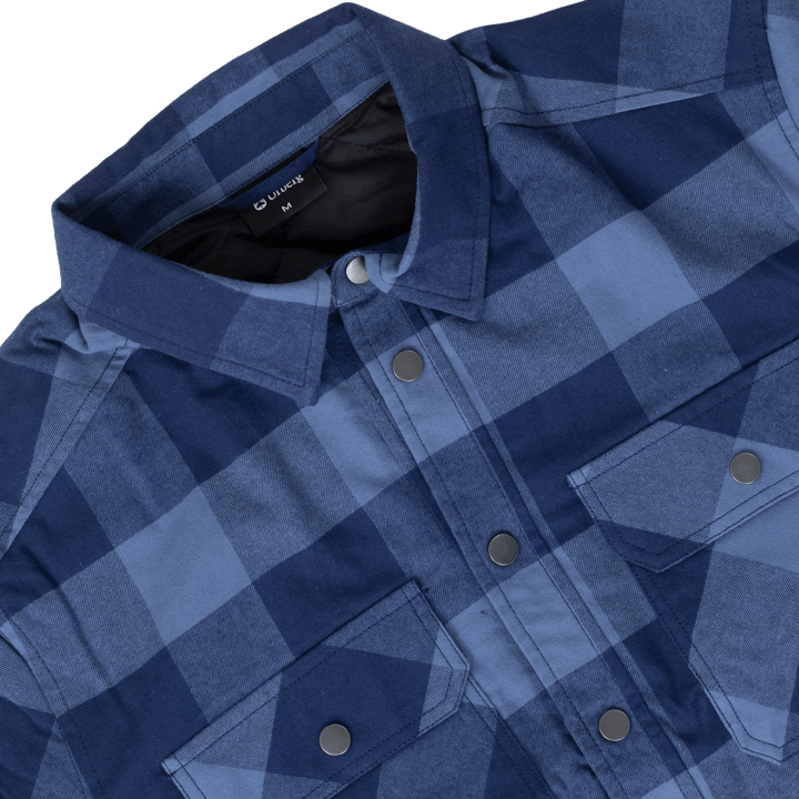 Urberg Men's Padded Flannel Shirt True Navy/Medieval Blue Urberg
