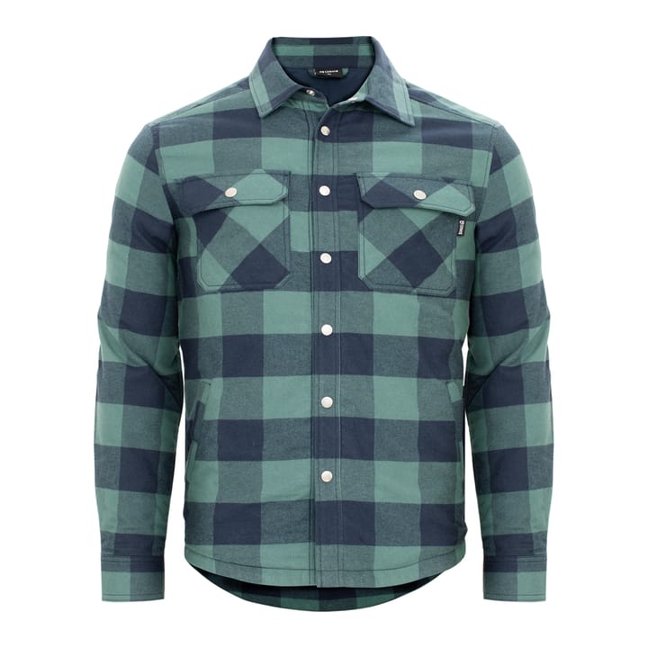 Urberg Padded Flannel Shirt Men Blue Nights Urberg