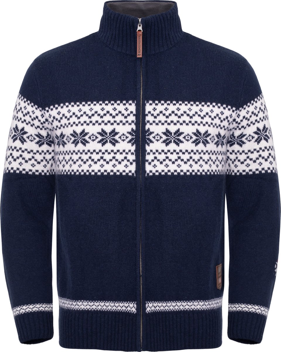 Men's Snøstjerne Full Zip Ullgenser