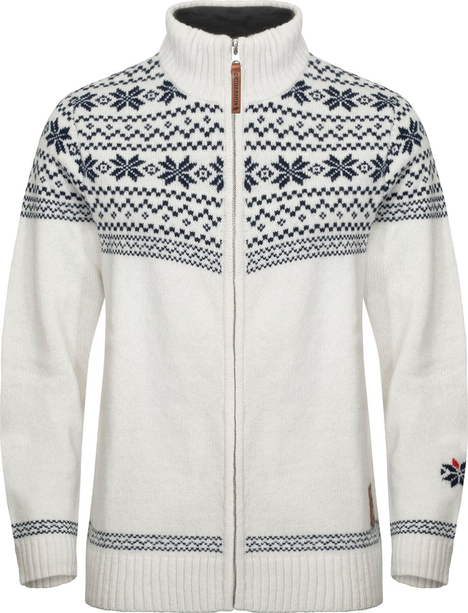 Women's Snøstjerne Full Zip Ullgenser