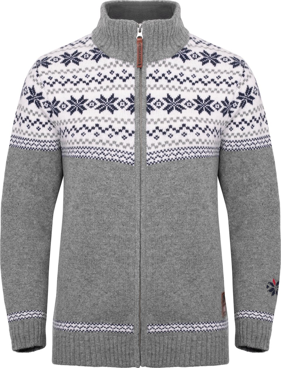 Women's Snøstjerne Full Zip Ullgenser