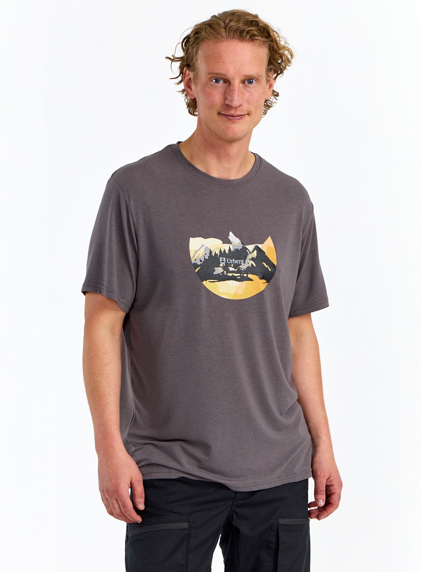 Urberg Men's Printed Tree Tee Black Beauty