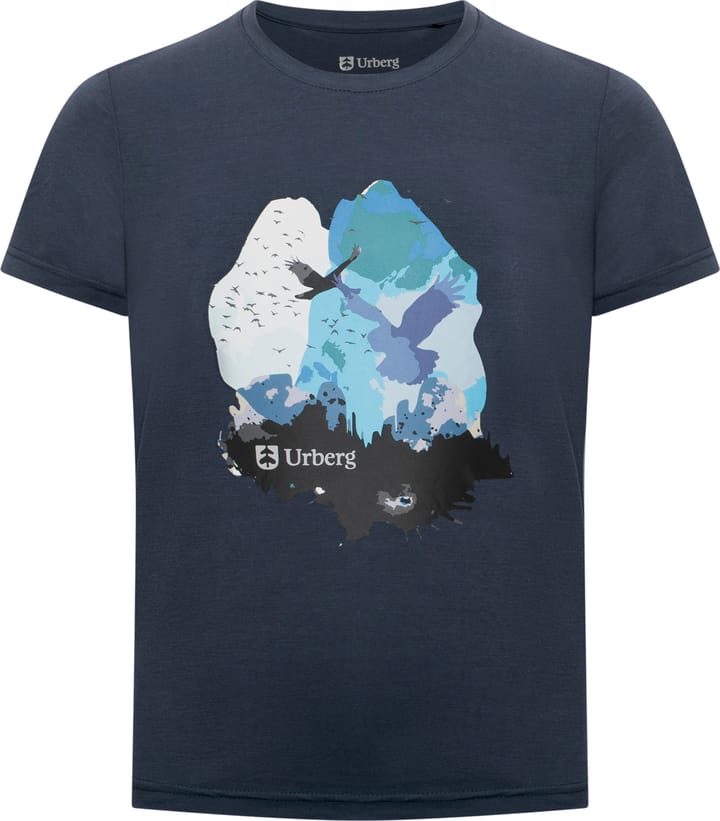 Urberg Juniors' Printed Tree Tee Midnight Navy Urberg
