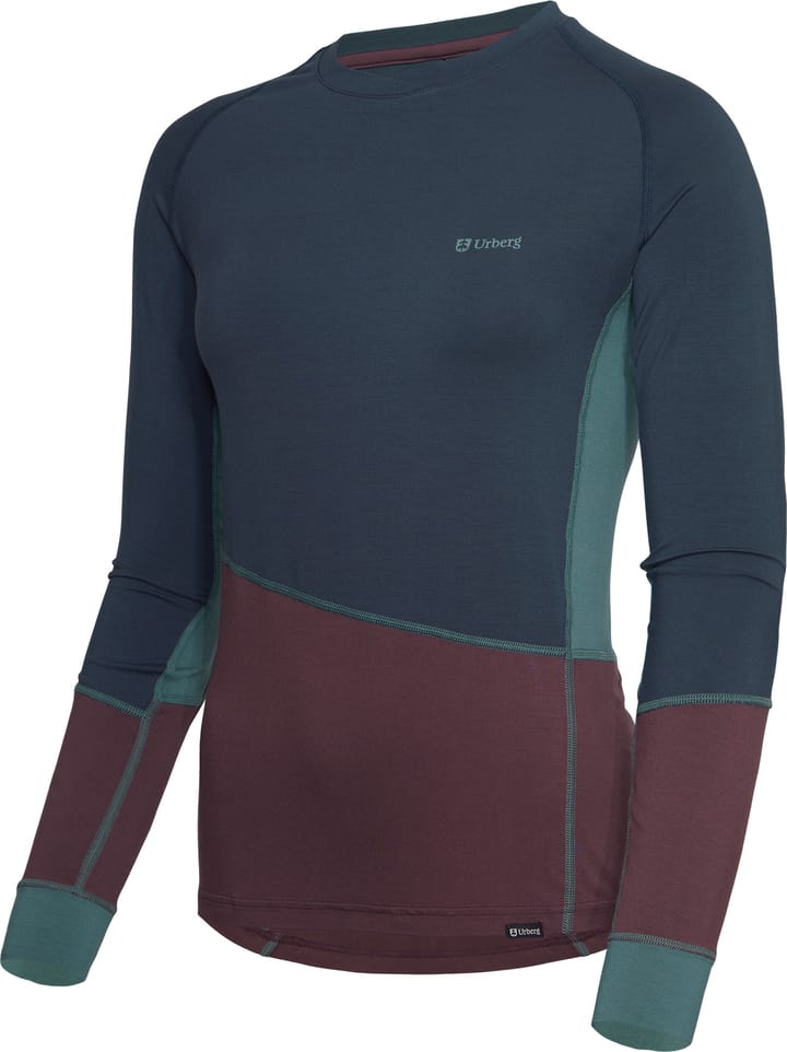 Urberg Women's Tree Base Layer Top Blue Nights Urberg