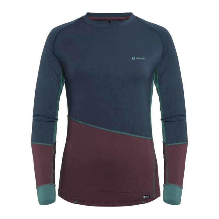 Urberg Women's Tree Base Layer Top Blue Nights Urberg