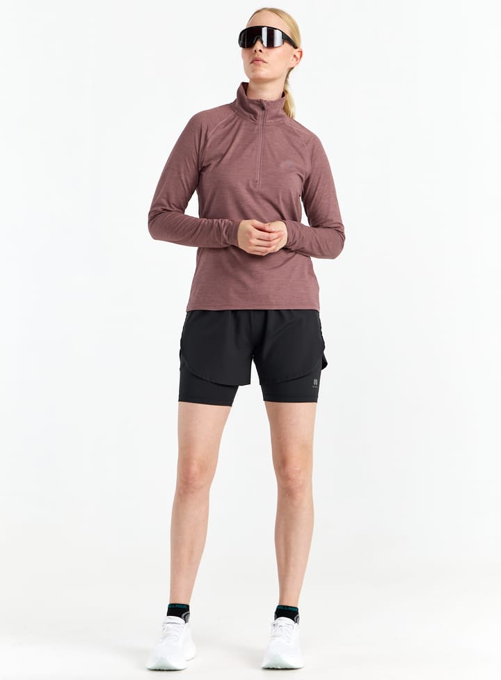 Hellner Women's Kelva 2-In-1 Running Long Tights Black Beauty/black Beauty Hellner Hellner Women's Kelva 2-In-1 Running Long Tights Black Beauty/black Beauty Hellner