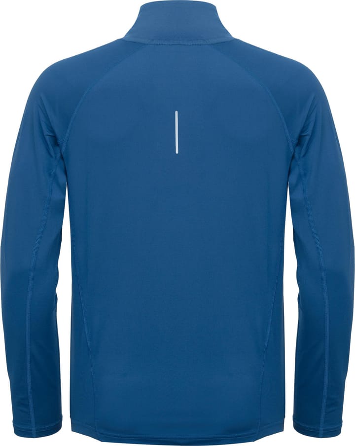 Hellner Men's Core Running Halfzip LS Tee Ensign Blue Hellner