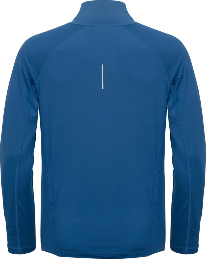 Hellner Men's Core Running Halfzip LS Tee Ensign Blue Hellner
