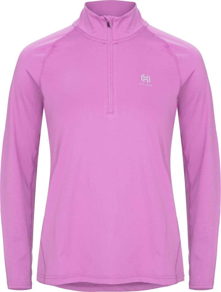 Hellner Women's Core Running Halfzip LS Tee Mulberry Hellner