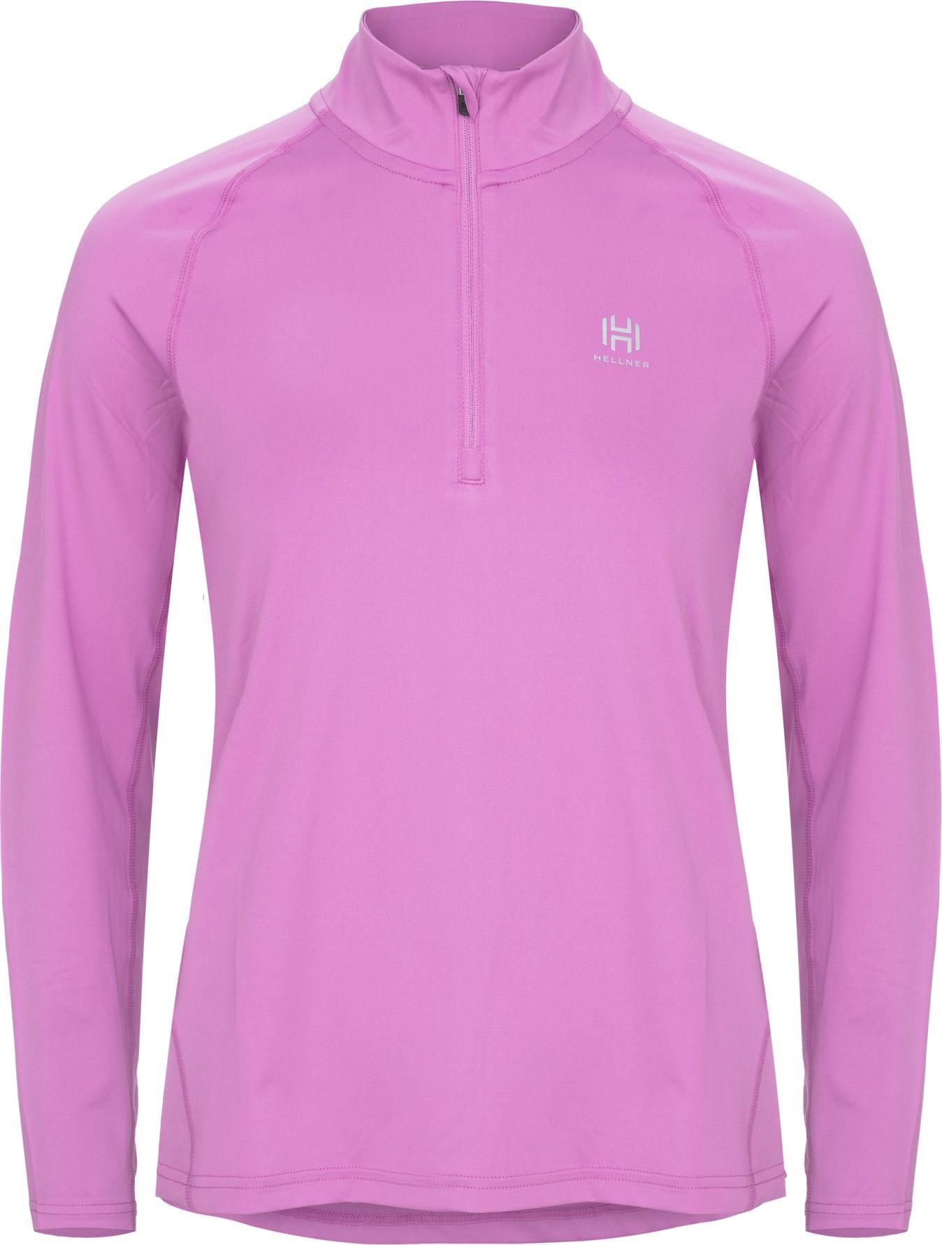 Hellner Women's Core Running Halfzip LS Tee Mulberry