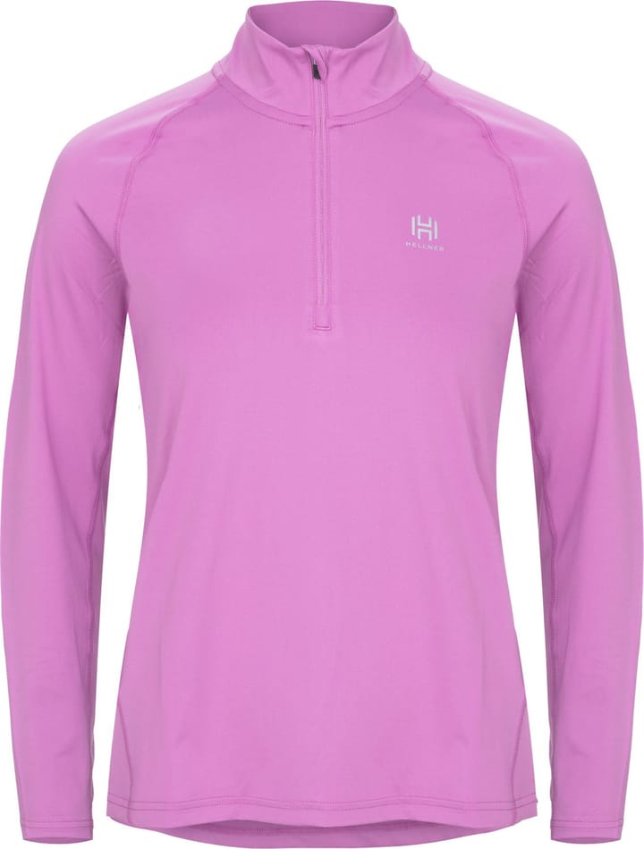 Hellner Women's Core Running Halfzip LS Tee Mulberry Hellner