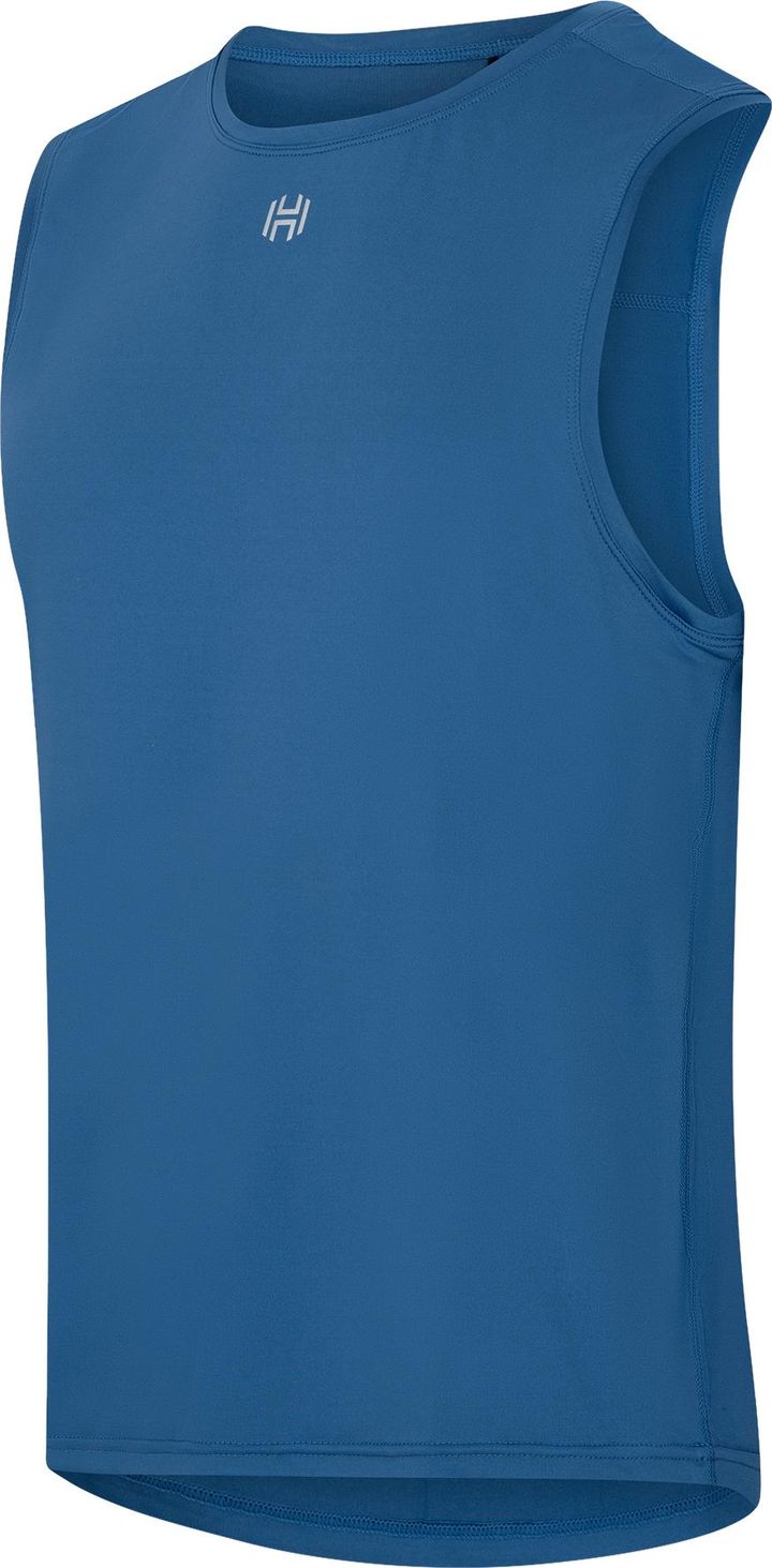 Hellner Men's Core Running Sleeveless Top Ensign Blue Hellner