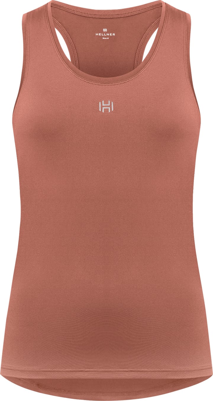 Hellner Women's Core Running Singlet  Burlwood Hellner