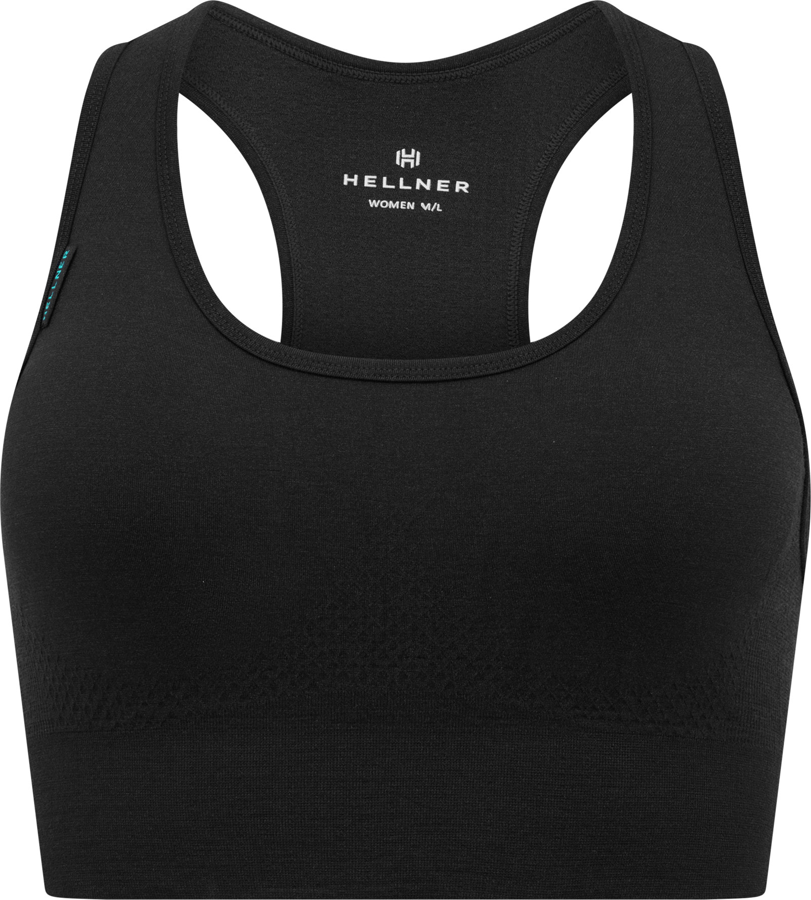 Hellner Women's Wool Tech Seamless Bra Phantom