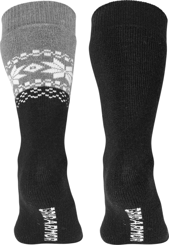 Gridarmor Unisex Alpacka Wool Heritage Socks 2-pack Black Beauty Gridarmor
