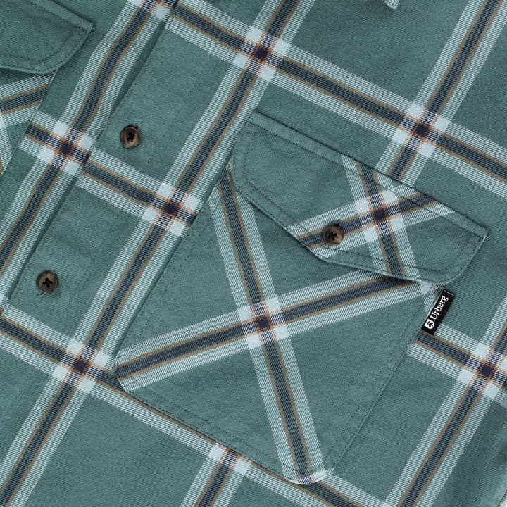 Urberg Two Pocket Flanell Shirt Men Blue Nights/deep Lichen Green Urberg Urberg Two Pocket Flanell Shirt Men Blue Nights/deep Lichen Green Urberg