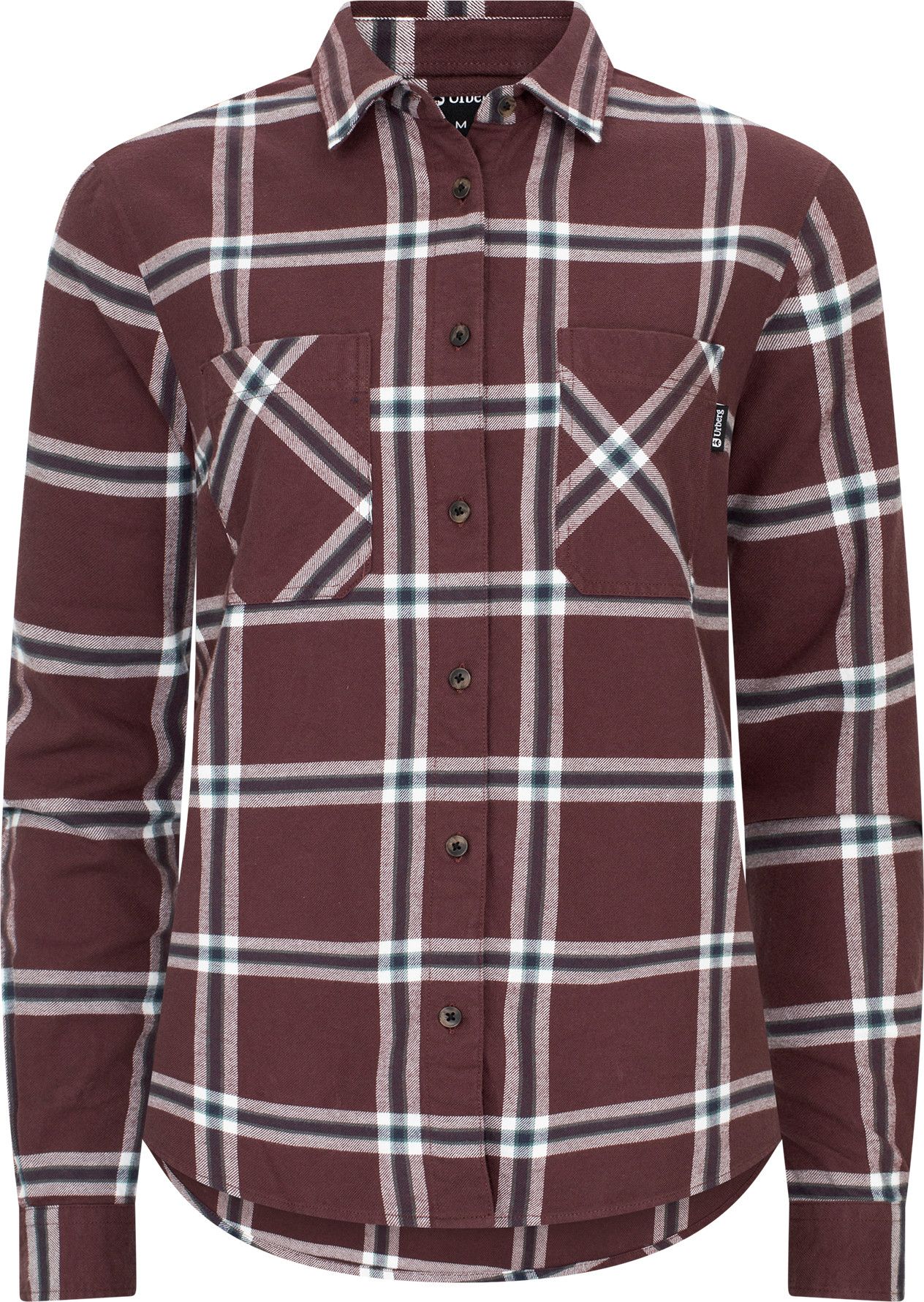 Urberg Two Pocket Flanell Shirt Wmn Blue Nights/huckleberry