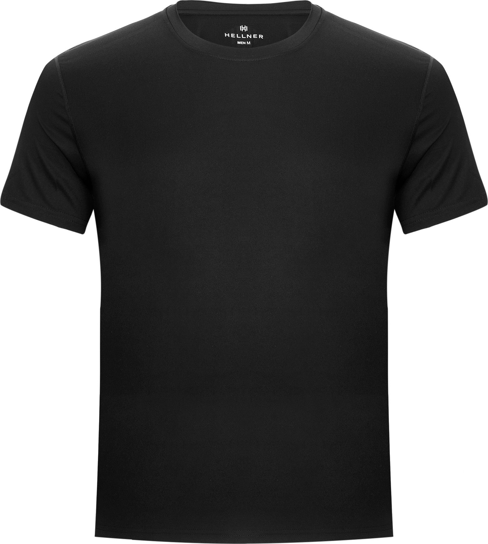 Hellner Men's Core Running Tee Black Beauty