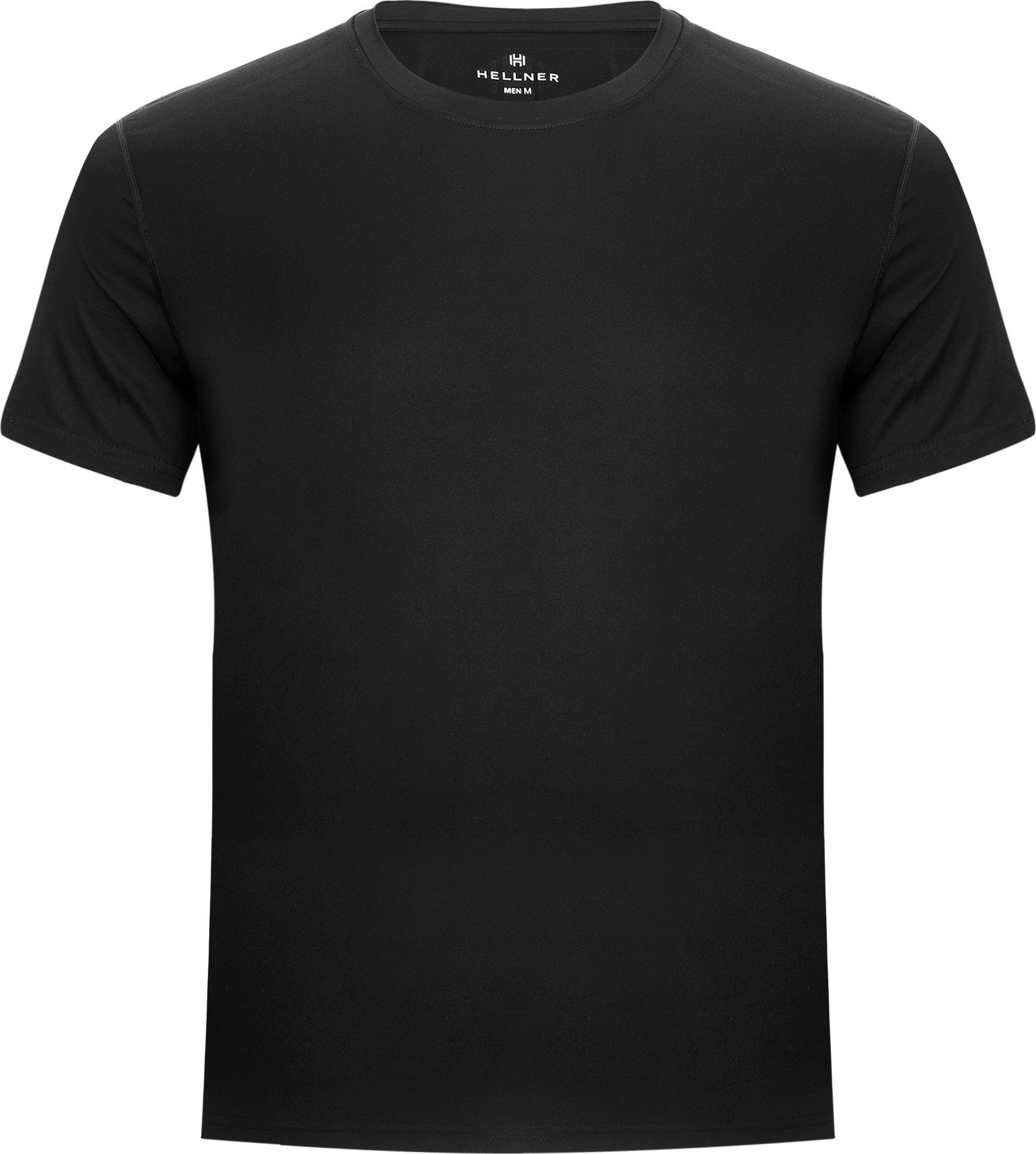 Hellner Men's Core Running Tee Black Beauty