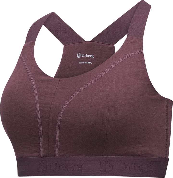 Urberg Merino Wool Soft Bra Wmn Huckleberry Urberg