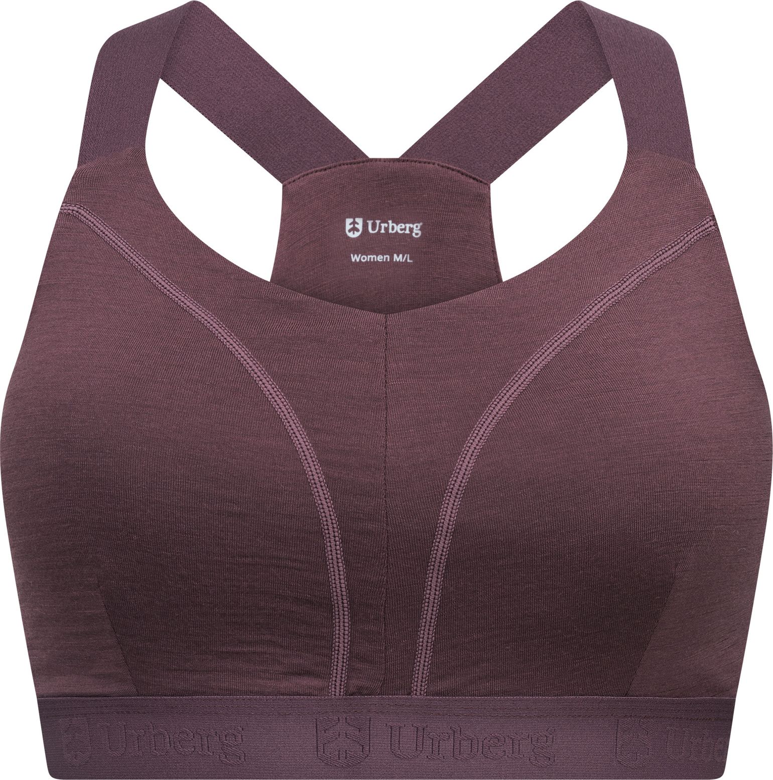 Urberg Merino Wool Soft Bra Wmn Huckleberry