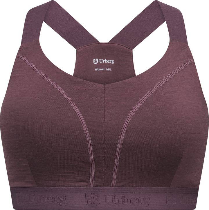 Urberg Merino Wool Soft Bra Wmn Huckleberry Urberg