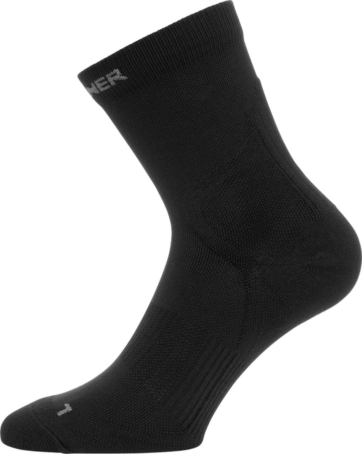 Hellner Shafted Run Sock 2-P Black Beauty Hellner