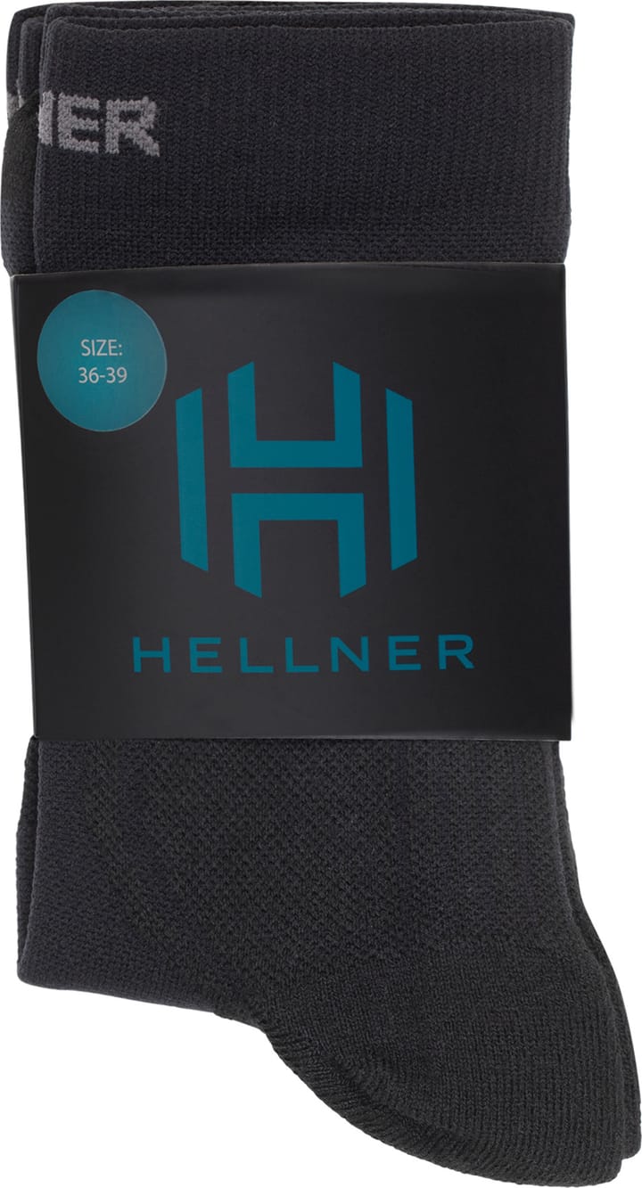 Hellner Shafted Run Sock 2-P Black Beauty Hellner