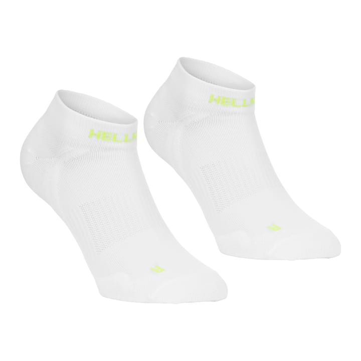 Hellner Running Low Sock 2-P Bright White Hellner