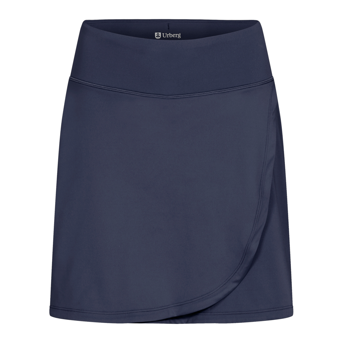 Urberg Women's Hiking Skort Jersey 2.0 Blue Nights Friluftsshorts M