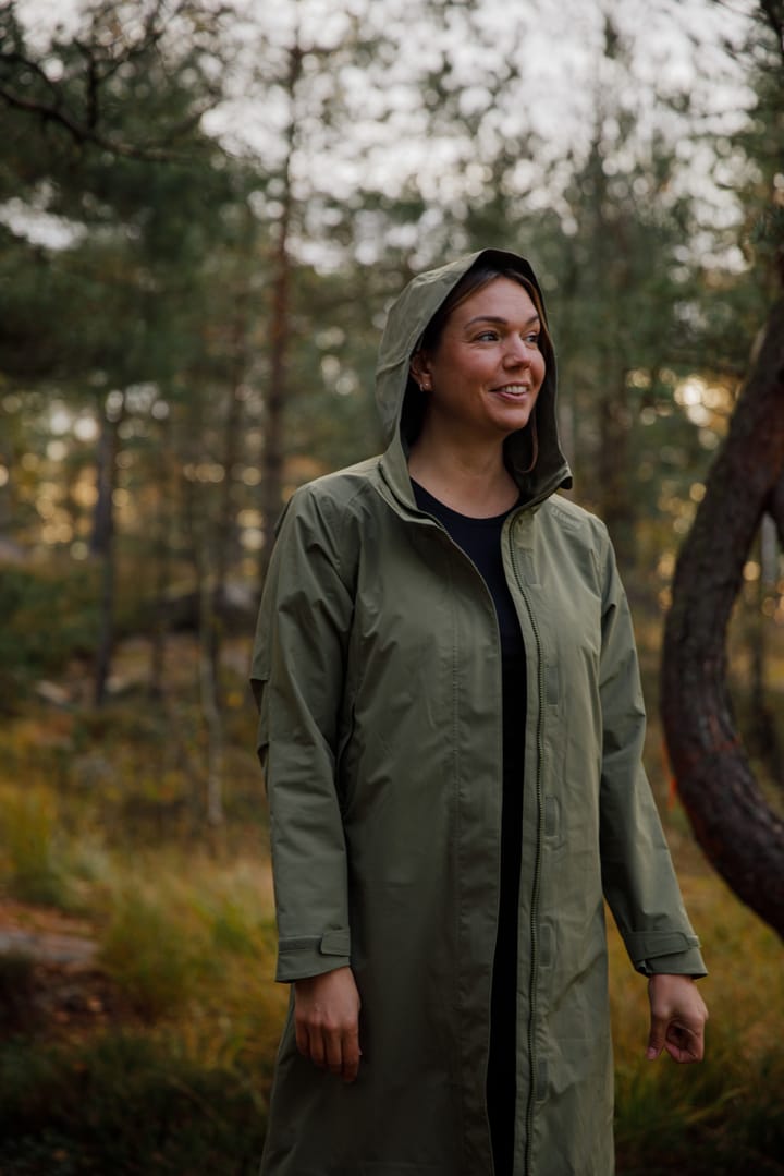 Urberg Women's 2L Rain Coat Deep Lichen Green Urberg