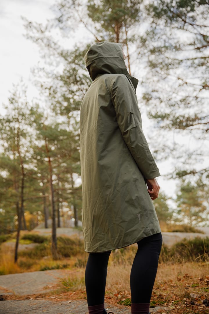 Urberg Women's 2L Rain Coat Deep Lichen Green Urberg