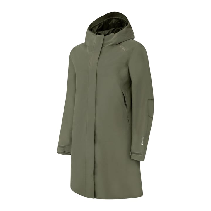 Urberg 2l Rain Coat Wmn Deep Lichen Green Urberg