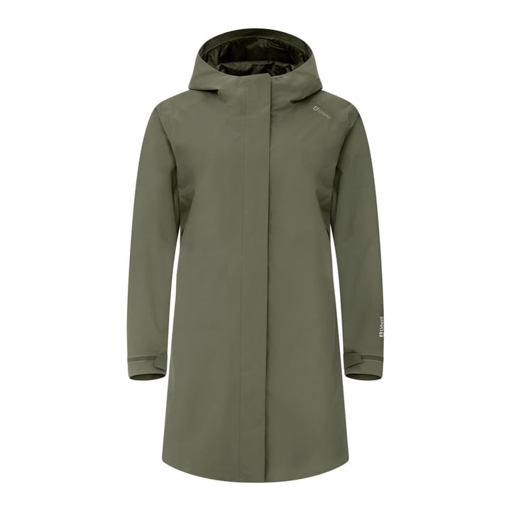 Urberg 2l Rain Coat Wmn Deep Lichen Green Urberg