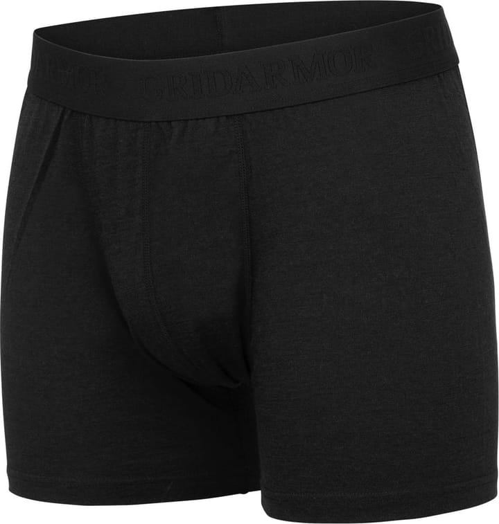 Gridarmor Men's Merino Wool Boxers Black Beauty Gridarmor