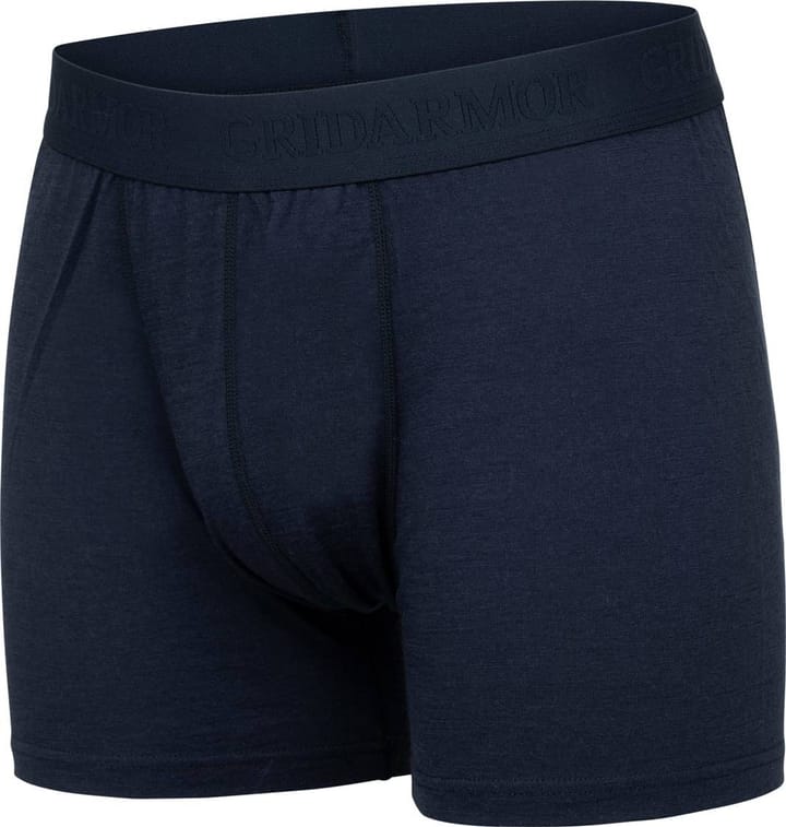 Gridarmor Men's Merino Wool Boxers Navy Blazer Gridarmor