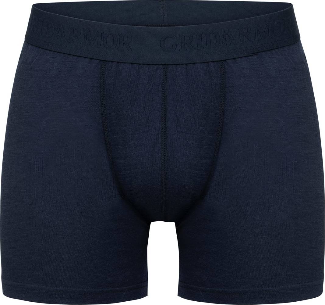 Gridarmor Men's Merino Wool Boxers Navy Blazer