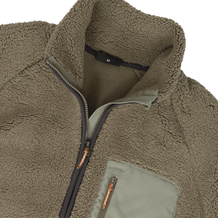 Urberg Men's Soft Pile Fleece Sweater Dusty Olive Urberg