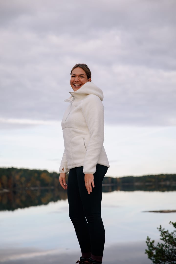 Urberg Women's Soft Pile Fleece Hoodie Cloud Dancer Urberg