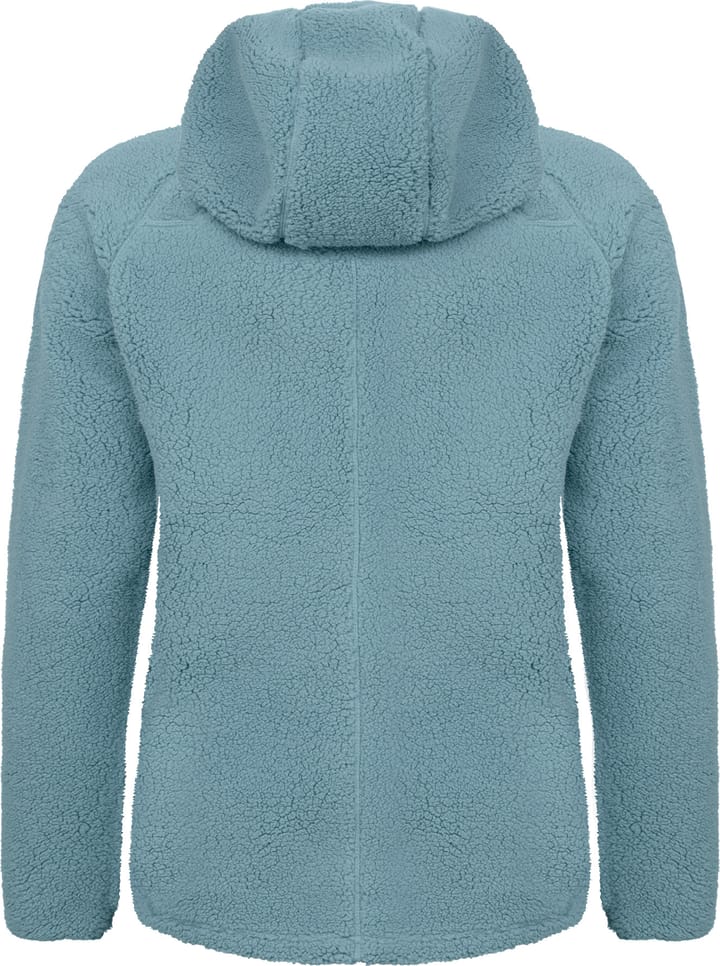 Urberg Soft Pile Fleece Hoodie Wmn Stone Blue Urberg