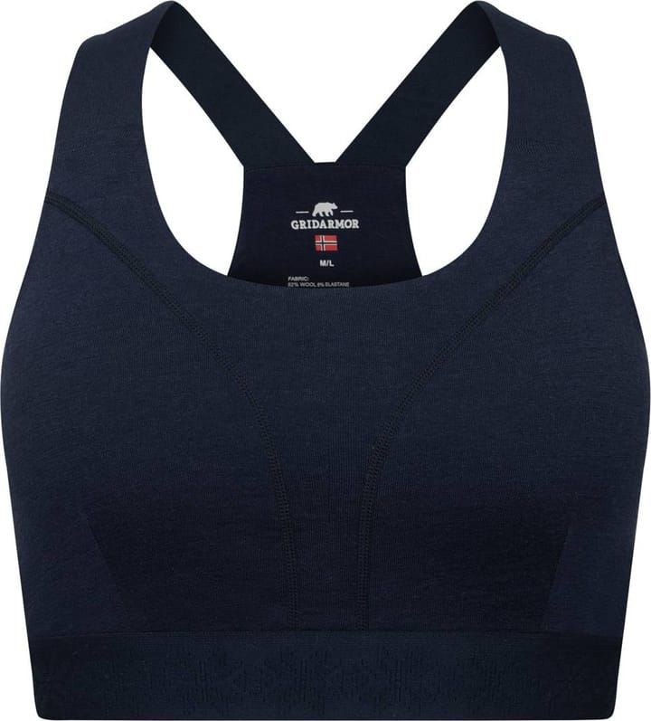 Gridarmor Women's Merino Wool Soft Bra Navy Blazer Gridarmor