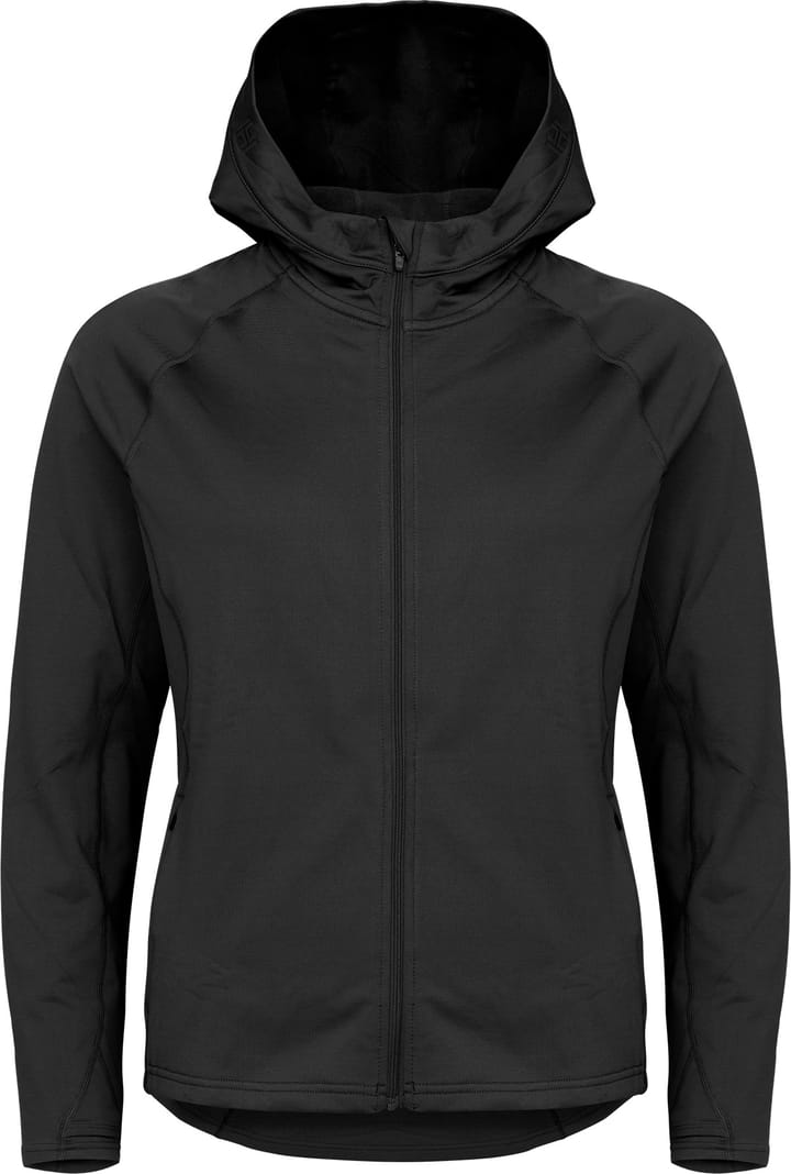 Hellner Tech Fleece Hood Wmn Black Beauty Hellner
