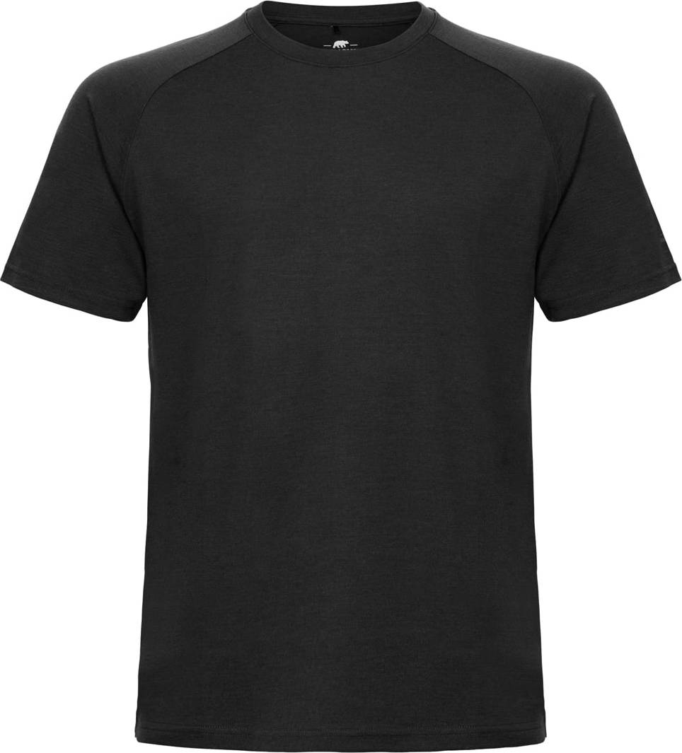 Gridarmor Men's Merino Wool Tee Black Beauty