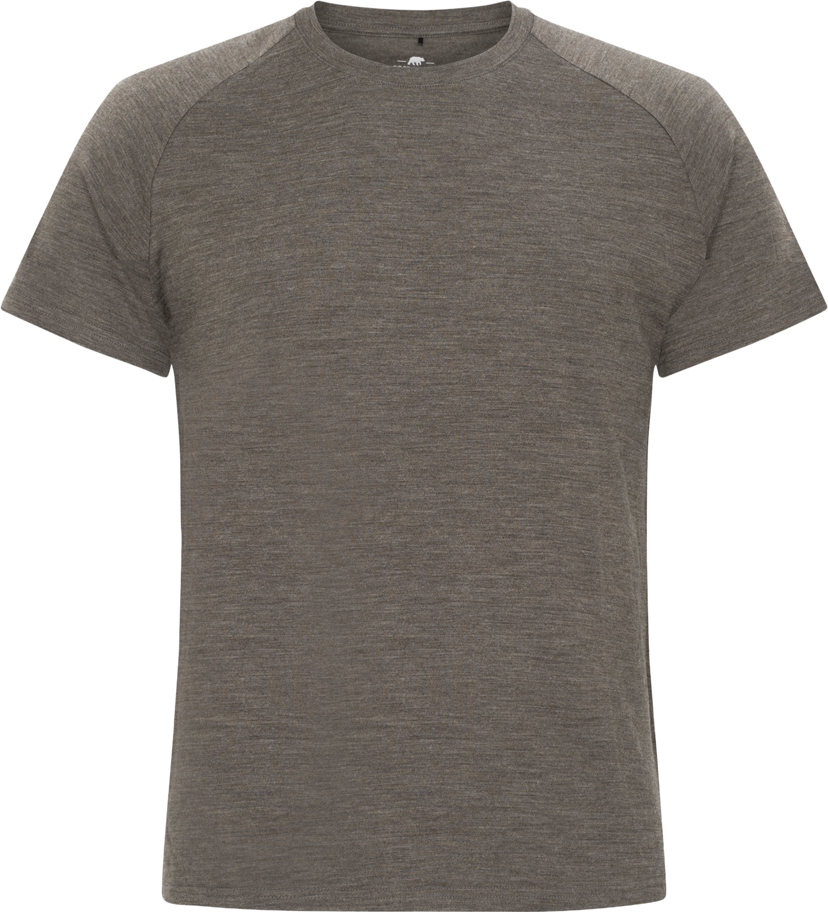 Gridarmor Men's Merino Wool Tee Dusty Olive Melange