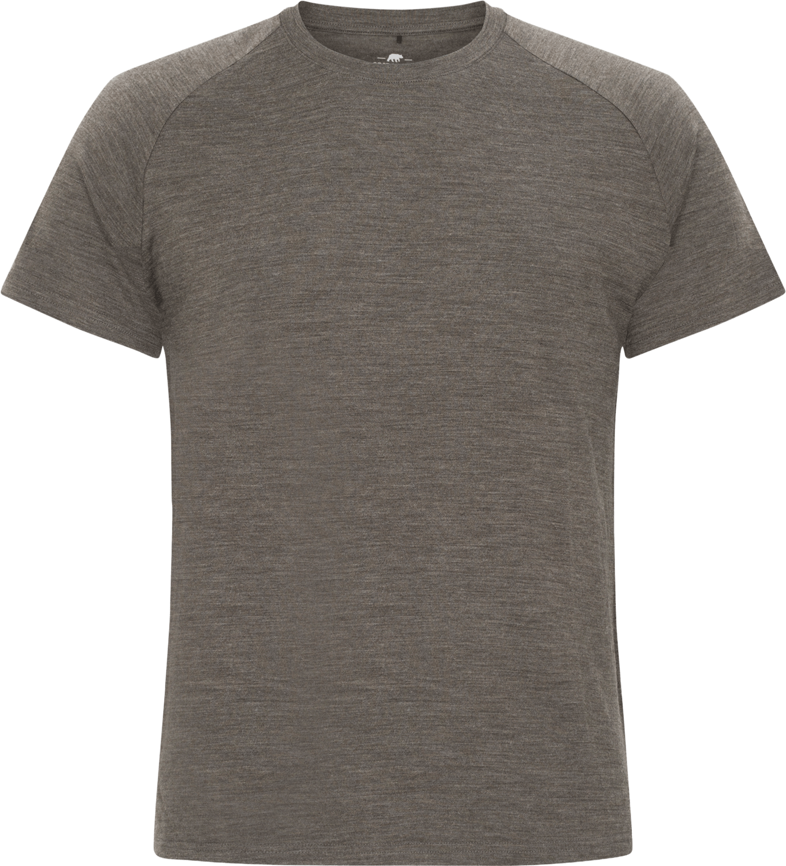 Gridarmor Men's Merino Wool Tee Dusty Olive Melange